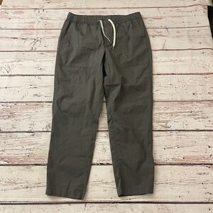 Vuori Ripstop Climber Pants Men's‎ Size Large Elastic Waist V461 Activewear Gray